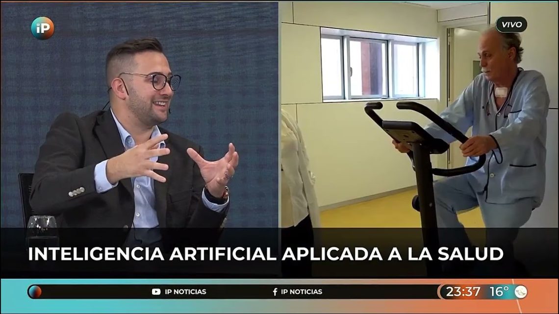 Inteligencia Artificial aplicada a la salud. Joan Cwaik y Diego Pereyra junto a Agustina Kämpfer