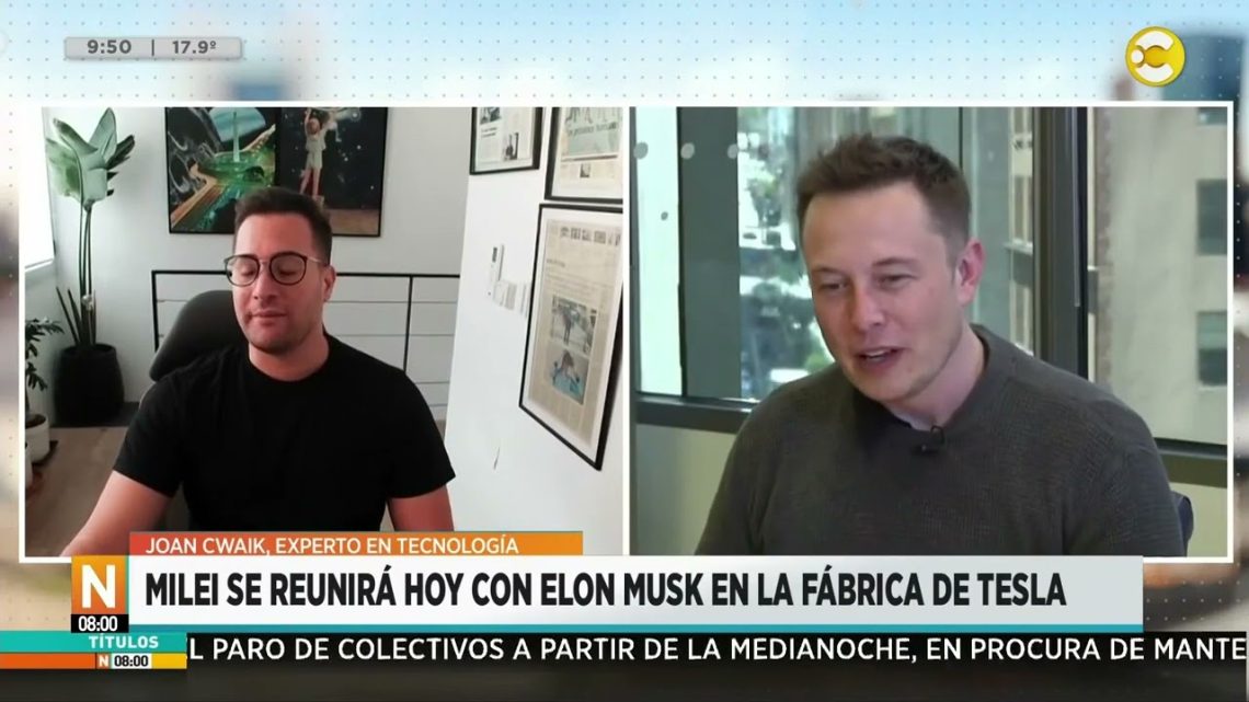 Reunión entre Milei y Elon Musk