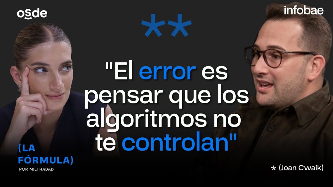 El error es pensar que los algoritmos no te controlan